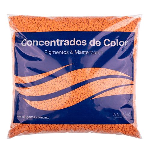 AGAMA product sample for reviewing yellow color in plastics